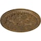 Ekena Millwork Swindon Ceiling Medallion (Fits Canopies up to 2 7/8"), 16 7/8"OD x 1 1/2"P, Rubbed Bronze CM16SWRZS - alternate 3